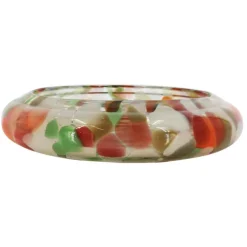 10.65" Multicolor Flat Decorative Bowl by Ashland®