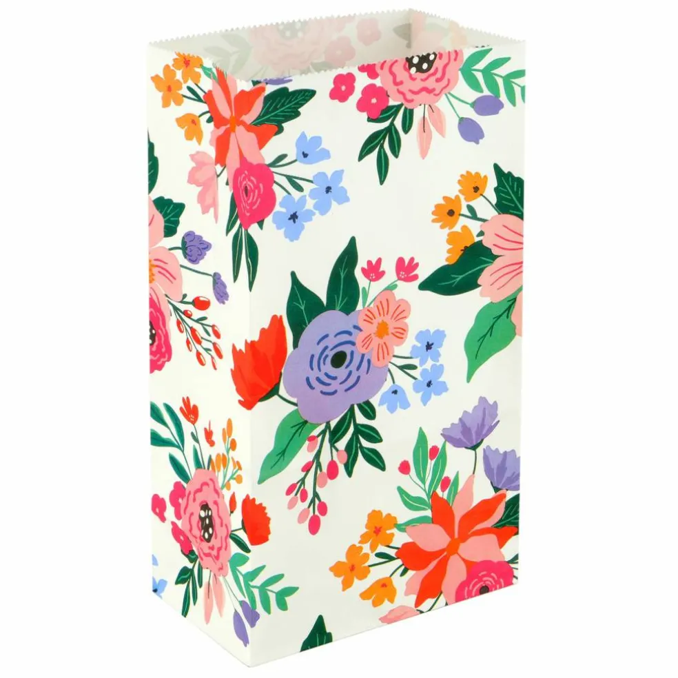 Multicolor Flowers Favor Bags, 12ct. by Celebrate It™