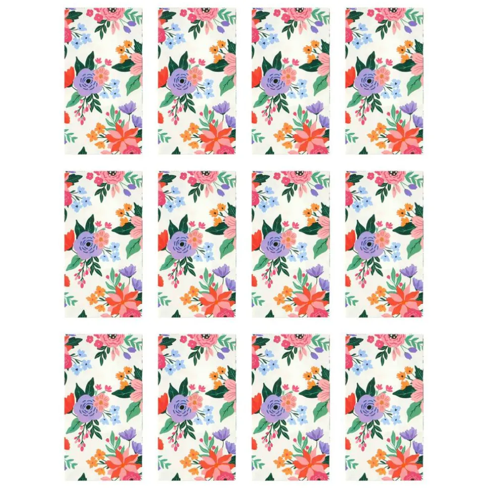 Multicolor Flowers Favor Bags, 12ct. by Celebrate It™