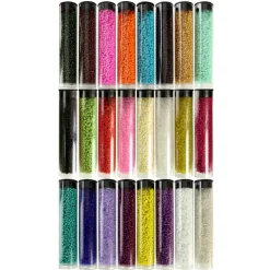Multicolor Glass Seed Beads Set by Bead Landing™