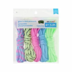 Multicolor Glow-in-the-Dark Paracord, 5ct. by Creatology™