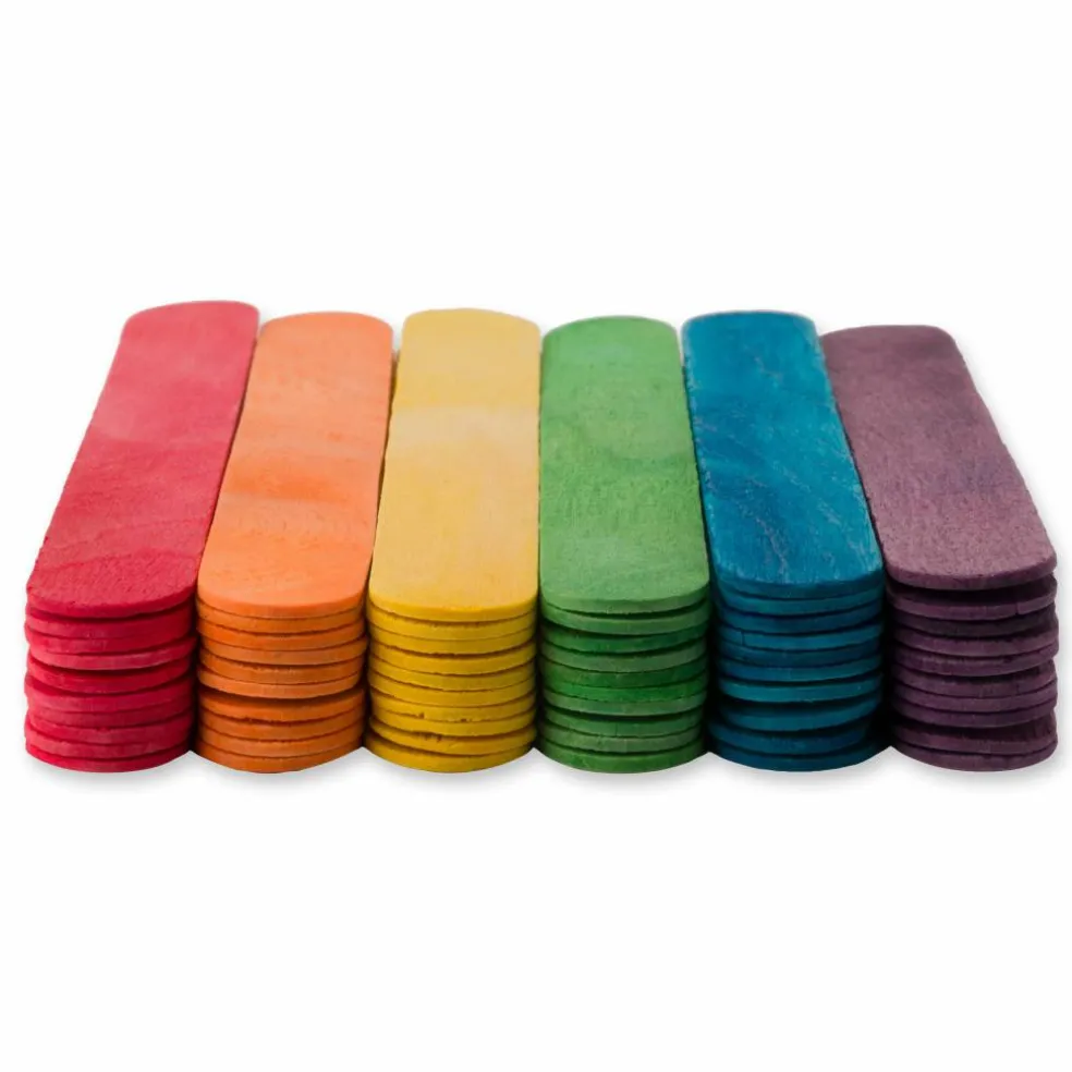 Multicolor Jumbo Wood Craft Sticks by Creatology™