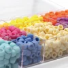 Multicolor Matte Pony Beads by Creatology™, 6mm x 9mm