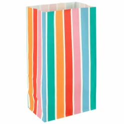 Multicolor Stripes Favor Bags, 12ct. by Celebrate Itâ„¢