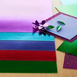 Multicolor 8.5" x 11" Foil Cardstock Paper by Recollections™, 25 Sheets