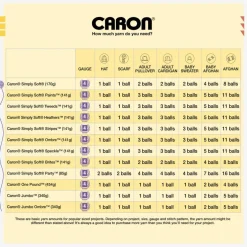 Multipack Caron® Simply Soft® Solid Yarn