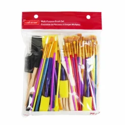 Multi-Purpose 75 Piece Brush Set by Craft Smart®