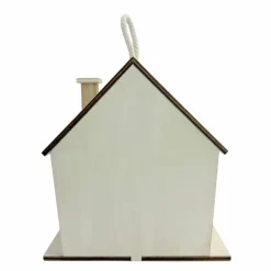 7" Mushroom & Flower Cottage DIY Plywood Birdhouse by Make Market®
