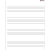 Music Staff Paper Wipe-Off® Chart, 17" x 22"