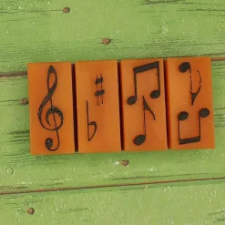 Music Wax Melt Snap Bar Silicone Mold