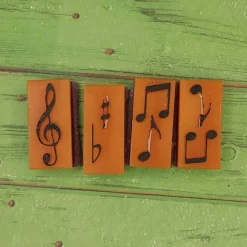 Music Wax Melt Snap Bar Silicone Mold