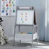 My Size Gray Double Sided Storage Easel