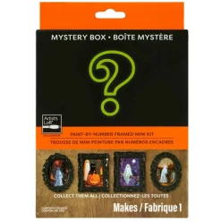 Mystery Cat & Ghost Paint-by-Number Framed Mini Kit by Artist's Loft®