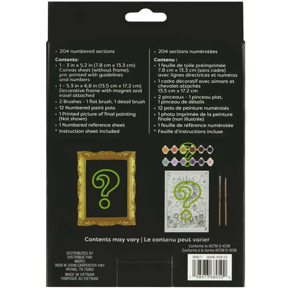 Mystery Spellbound Paint-by-Number Framed Mini Kit by Artist's Loft®