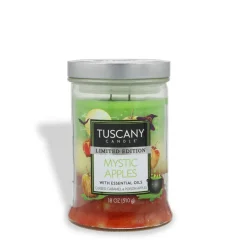 Mystic Apples: Caramel & Poison Apples Scented Halloween Candle (18 oz)
