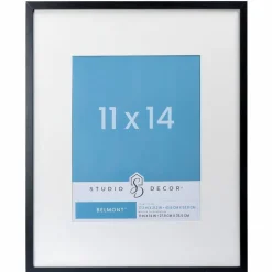 Narrow Belmont Frame with Mat by Studio Décor®
