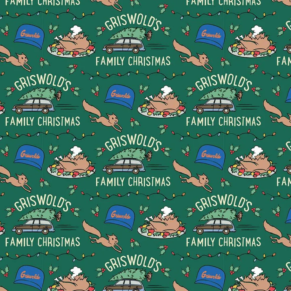 National Lampoon's Green Christmas Vacation Cotton Quilting Fabric