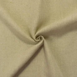 Natural Beige Linen Slub Solid Woven Fabric By the Yard