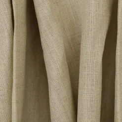 Natural Beige Spence Bryson Solid Slub Texture Irish Linen Woven Fabric By the Yard