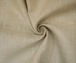Natural Beige Spence Bryson Solid Slub Texture Irish Linen Woven Fabric By the Yard