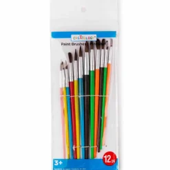Natural Bristle Paintbrushes by Creatology™