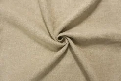 Natural Brown Washed Linen Solid Home Decorating Fabric By the Yard