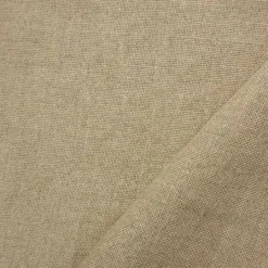 Natural Brown Washed Linen Solid Home Decorating Fabric By the Yard
