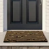 Natural Coir Flying Bats Halloween Doormat