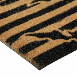 Natural Coir Flying Bats Halloween Doormat