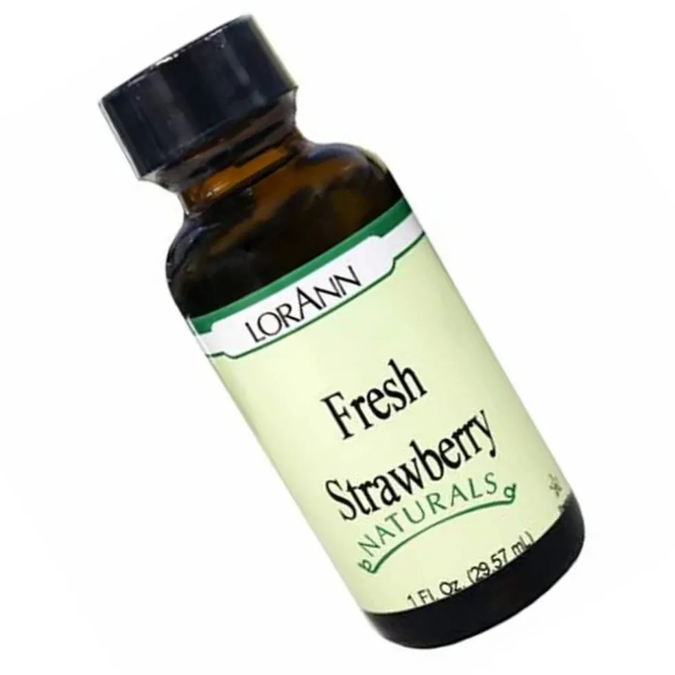 Natural Fresh Strawberry Flavor 1 Ounce