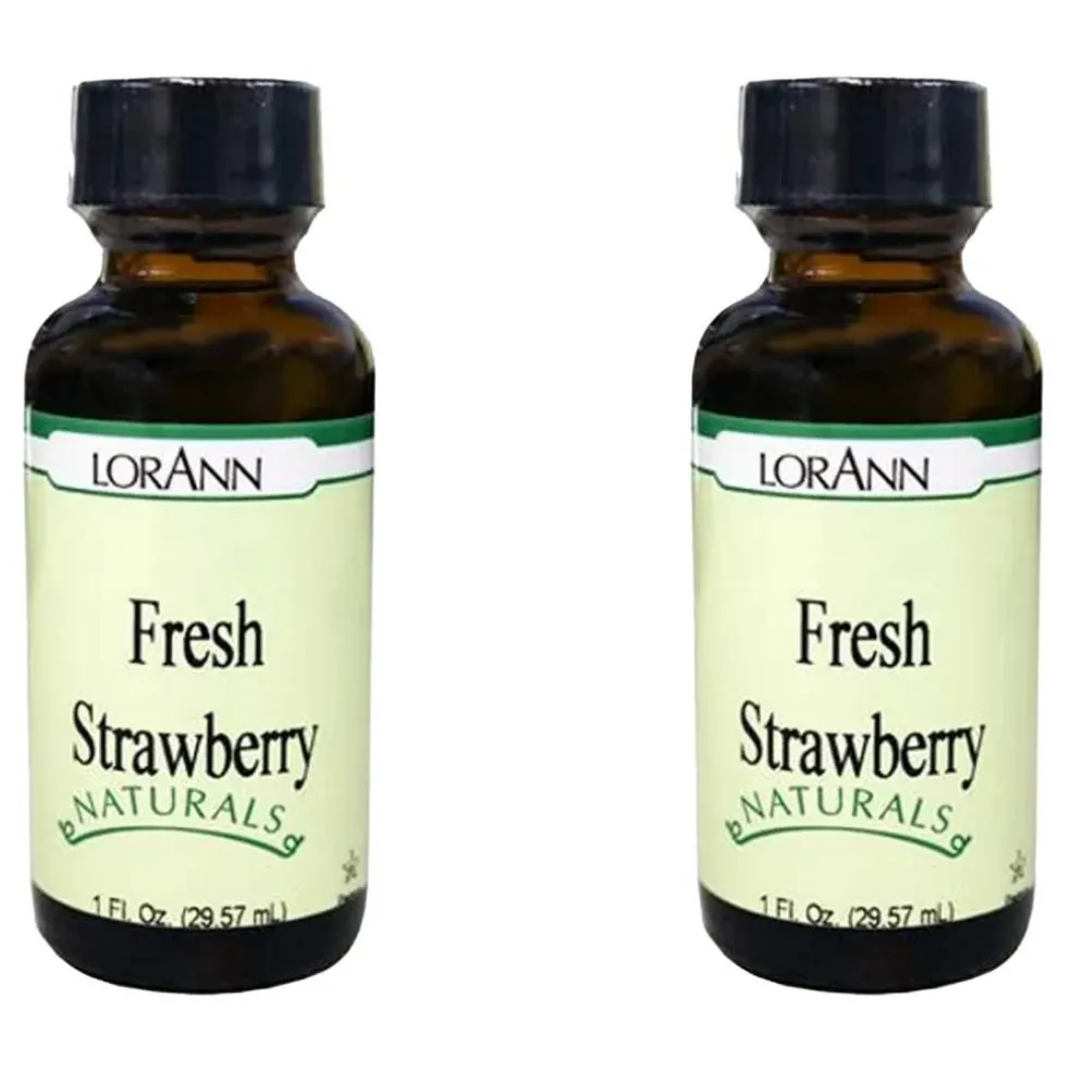 Natural Fresh Strawberry Flavor 1 Ounce