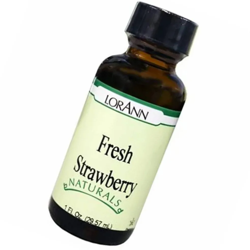 Natural Fresh Strawberry Flavor 1 Ounce