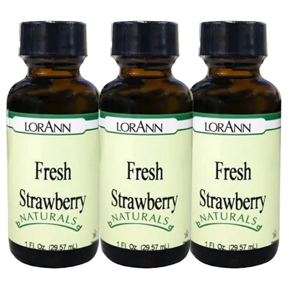 Natural Fresh Strawberry Flavor 1 Ounce