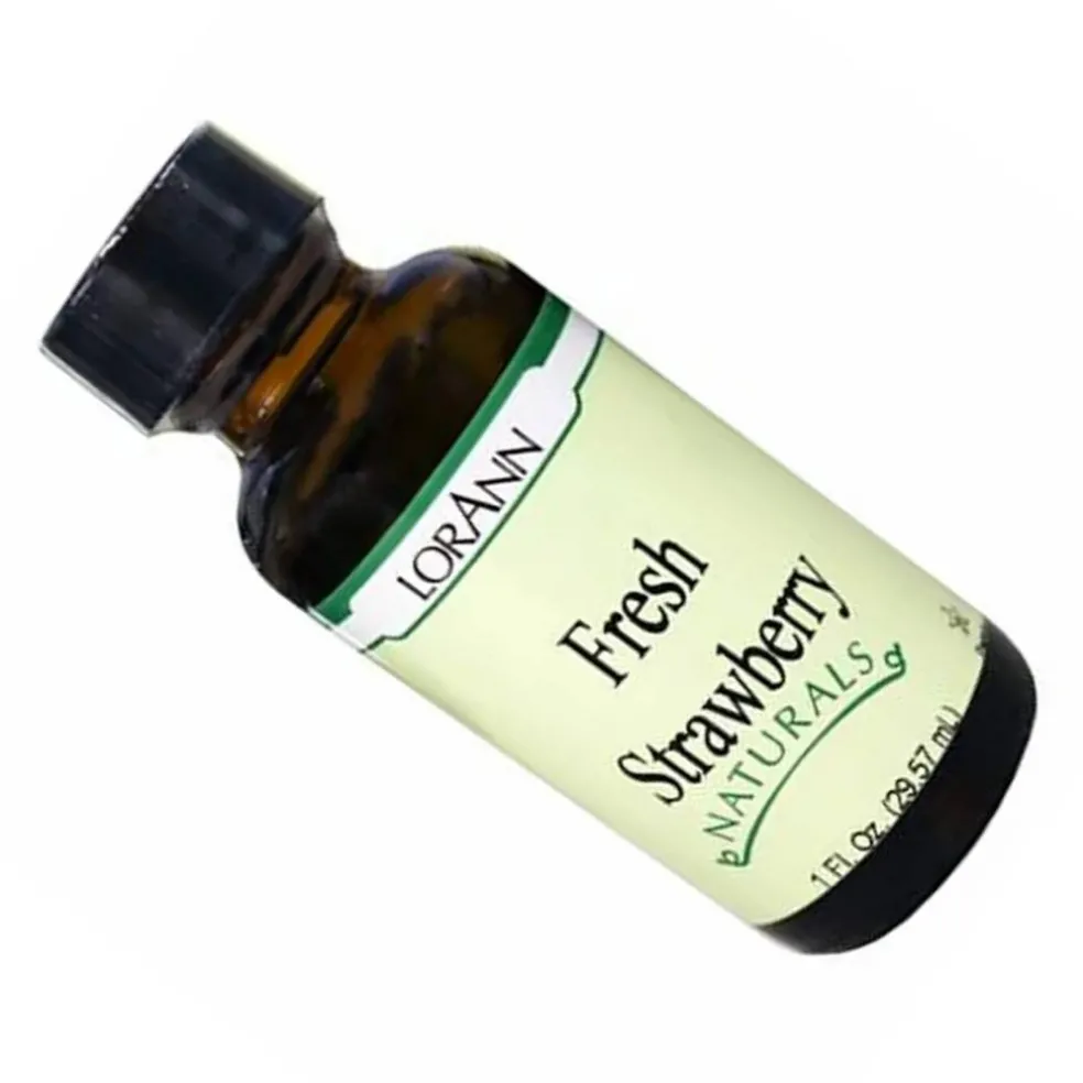 Natural Fresh Strawberry Flavor 1 Ounce