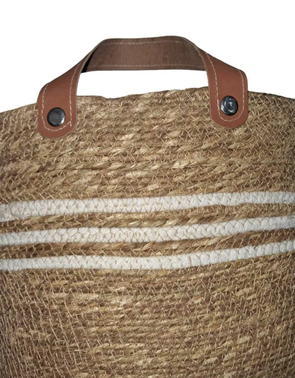 12" Natural Jute Woven Storage Basket by Ashland®