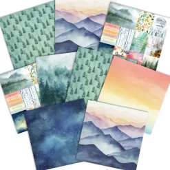 Nature Walk Watercolor 12 x 12 Paper Assortment