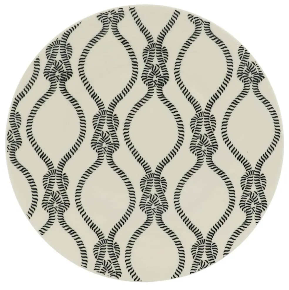 10" Nautical Ceramic Plate by Ashland®