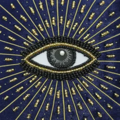 5" Navy Celestial Eye Box Tabletop Décor by Ashland®