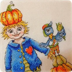 Neocraft Guards Of Pumpkin Cross Stitch Kit