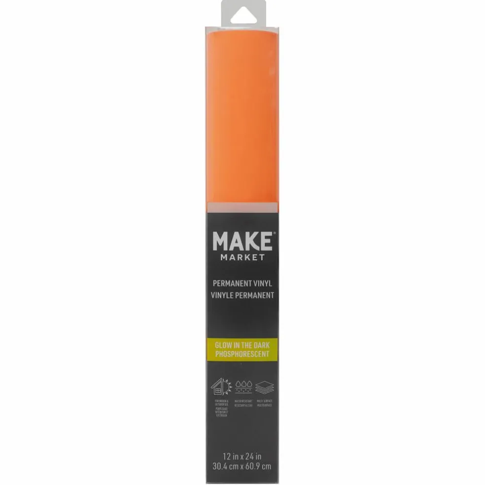 Neon Glow-in-the-Dark Permanent Vinyl by Make Market®