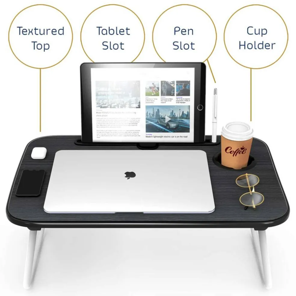 Nestl Lap Desk with USB ports and Drawer