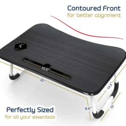 Nestl Lap Desk with USB ports and Drawer