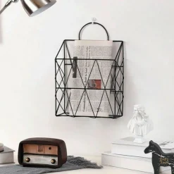 NEX™ Black Metal File Organizer
