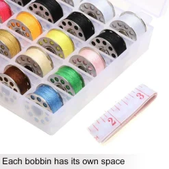 NEX™ 17 Color Cute Sewing Thread With Bobbins Set