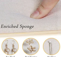 NEX™ Wall-Mounted Jewelry Display Organizer with Stand