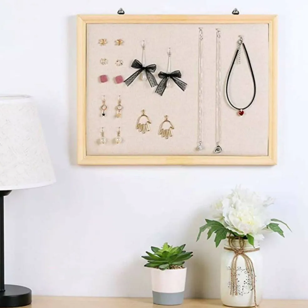 NEX™ Wall-Mounted Jewelry Display Organizer with Stand