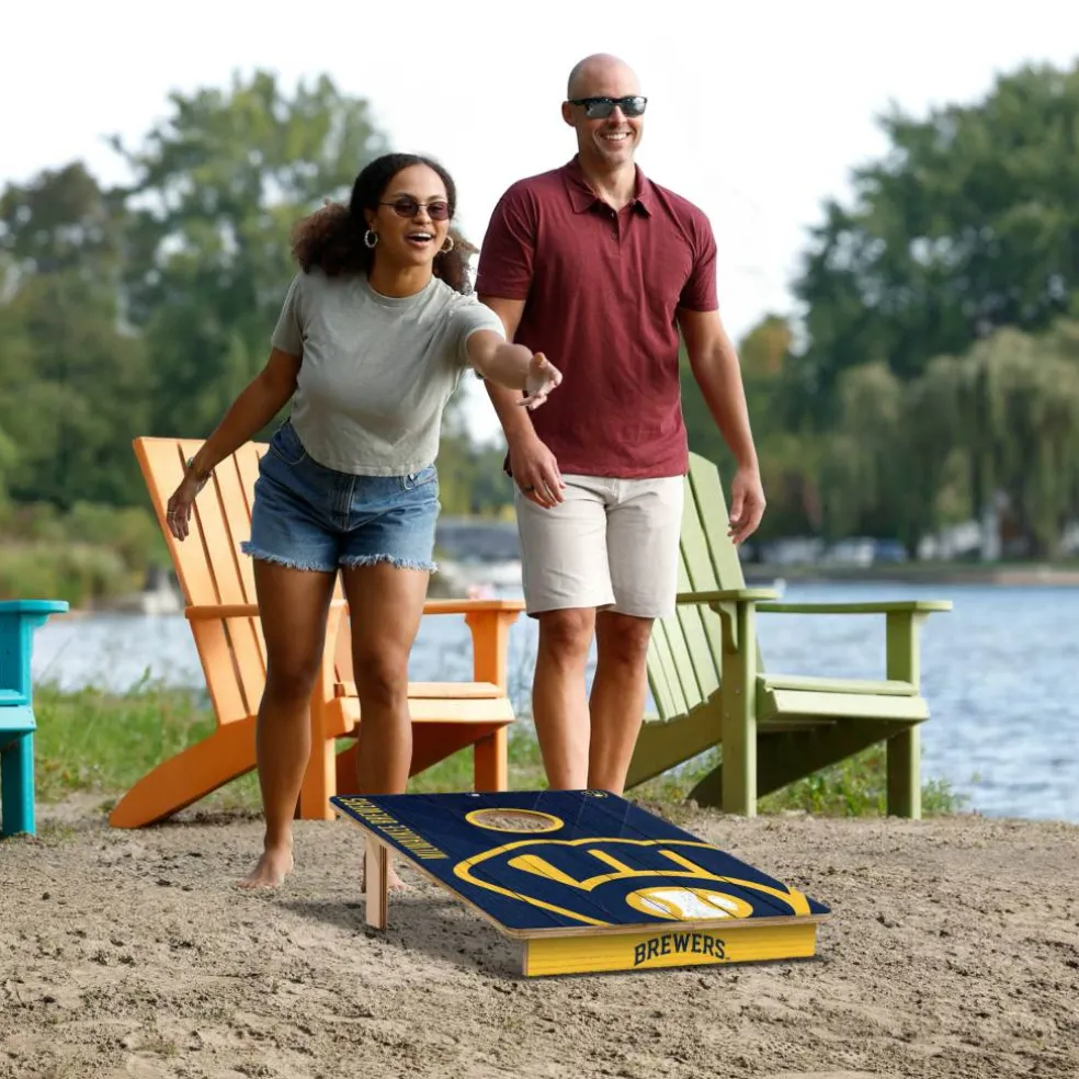 NFL 2ft. x 3ft. Compact Cornhole Game