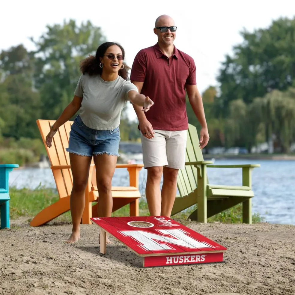 NFL 2ft. x 3ft. Compact Cornhole Game