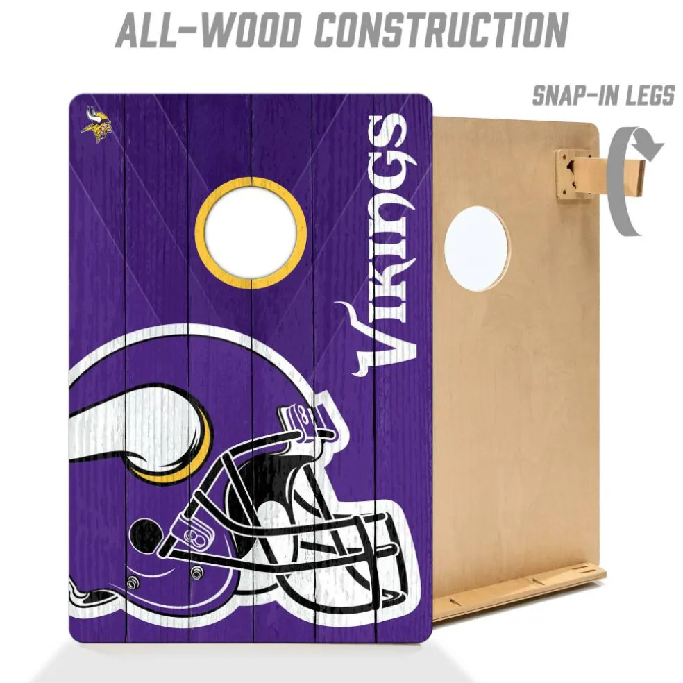 NFL 2ft. x 3ft. Compact Cornhole Game