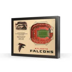NFL 25 Layer StadiumView Wall Art